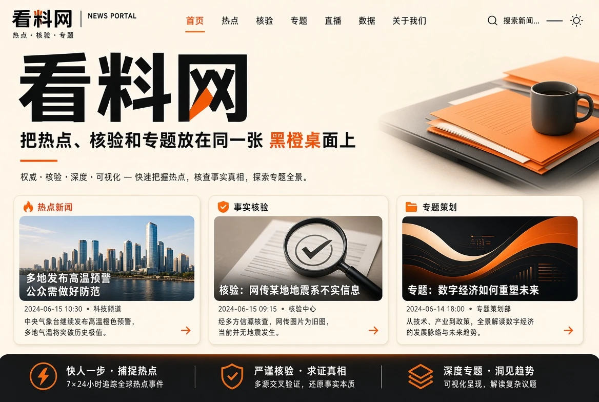 看料网首页封面